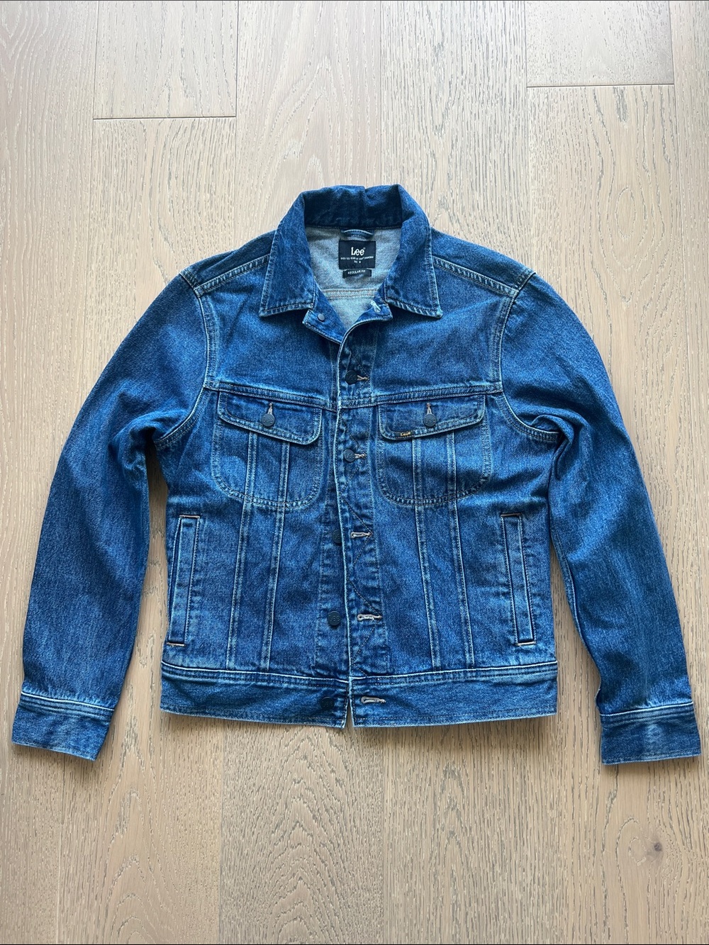 Lee Blue Denim Trucker Jacket